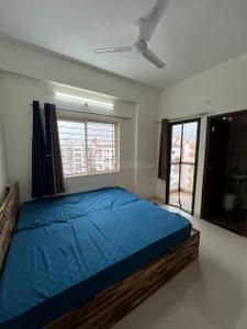 Bedroom Image of 1050 Sq.ft 2 BHK Builder Floor for rent in Scheme No 114 Indore for Rs. 24500
