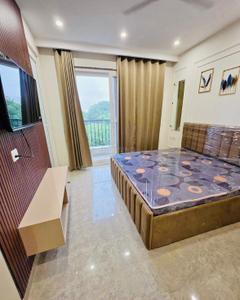 Bedroom Image of 440 Sq.ft 1 BHK Apartment / Flat for rent in My Home Abhra, Madhapur Hyderabad for Rs. 12000