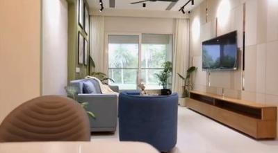Living Room Image of 1440 Sq.ft 3 BHK Apartment / Flat for sale in Wagholi Pune for Rs. 9500000