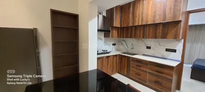 Kitchen Image of 850 Sq.ft 1 BHK Apartment / Flat for rent in Ladyhill Mangalore for Rs. 25000