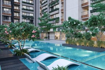 Image of 879 Sq.ft 2 BHK Apartment / Flat for sale in Shivalik Skyview, Gujarat International Finance Tec City, Gandhinagar for Rs. 25000000