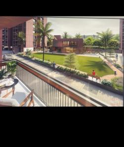 Balcony Image of 1305 Sq.ft 2 BHK Apartment / Flat for sale in Laxmi Aleta, Jagatpur Ahmedabad for Rs. 6600000