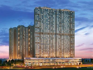 Image of 900 Sq.ft 2 BHK Apartment / Flat for rent in Puraniks Rumah Bali, Thane West, Thane for Rs. 30000