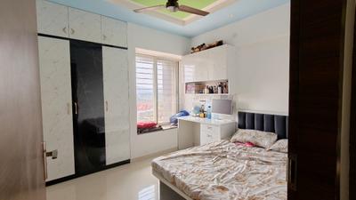 Bedroom Image of 930 Sq.ft 2 BHK Apartment / Flat for rent in Saheel Waterfront, Ravet Pune for Rs. 28000