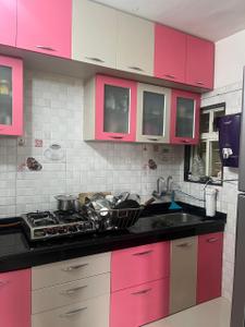 Kitchen Image of 683 Sq.ft 1.5 BHK Apartment / Flat for rent in United Arise, Lohegaon Pune for Rs. 25500