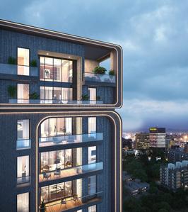 Image of 3075 Sq.ft 4 BHK Apartment / Flat for sale in Vesu, Surat for Rs. 19300000
