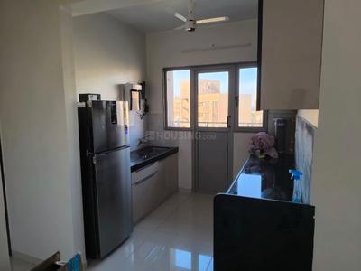 Kitchen Image of 1260 Sq.ft 2 BHK Apartment / Flat for rent in Adani Aster Neo, Shantigram Ahmedabad for Rs. 35000