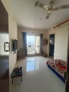 Hall Image of 480 Sq.ft 1 BHK Apartment / Flat for rent in Dynamic Crest Phase I Rimo Everest, Khidkali Thane for Rs. 19000