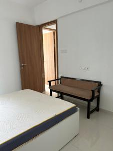Bedroom Image of 650 Sq.ft 2 BHK Apartment / Flat for rent in Rama Metro Life Maxima Residences, Tathawade Pune for Rs. 35000