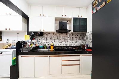 Kitchen Image of 730 Sq.ft 2 BHK Apartment / Flat for sale in Undri Pune for Rs. 6300000