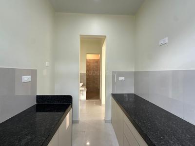 Kitchen Image of 690 Sq.ft 1 BHK Apartment / Flat for sale in Ashar Merac, Thane West Thane for Rs. 10300000