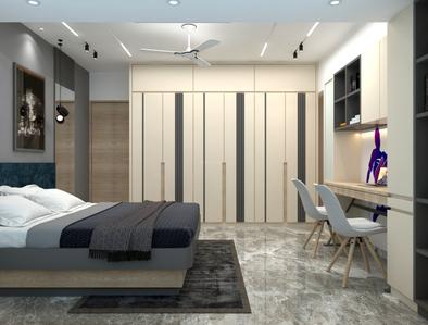 Bedroom Image of 2200 Sq.ft 4 BHK Apartment / Flat for sale in Bhumiraj Hermitage, Sanpada Navi Mumbai for Rs. 55000000