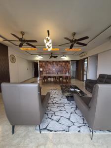 Living Room Image of 2100 Sq.ft 3.5 BHK Apartment / Flat for rent in Lodha Belmondo, Gahunje Pune for Rs. 190000