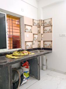 Kitchen Image of 857 Sq.ft 2 BHK Apartment / Flat for sale in Kalikapur, EM Bypass Kolkata for Rs. 3500000