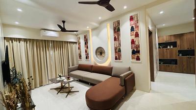 Living Room Image of 1950 Sq.ft 3 BHK Apartment / Flat for sale in Bhatagaon Raipur for Rs. 6825000