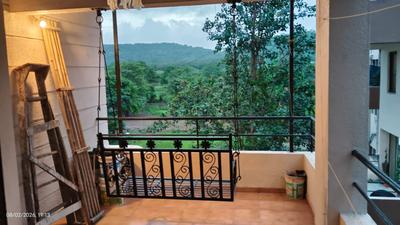 Balcony Image of 1140 Sq.ft 2 BHK Apartment / Flat for rent in MP Residency, Marunji Pune for Rs. 30000