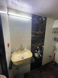 Bathroom Image of 800 Sq.ft 2 BHK Apartment / Flat for rent in Kopar Khairane Navi Mumbai for Rs. 50000