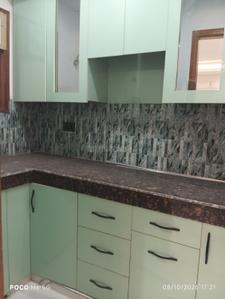 Kitchen Image of 750 Sq.ft 2 BHK Builder Floor for rent in Arjun Nagar New Delhi for Rs. 32000