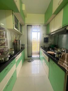 Kitchen Image of 650 Sq.ft 1 BHK Apartment / Flat for sale in Kalwa Thane for Rs. 8500000
