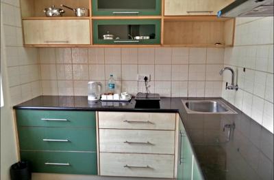 Kitchen Image of 550 Sq.ft 1 BHK Apartment / Flat for rent in Indira Nagar Bengaluru for Rs. 35000
