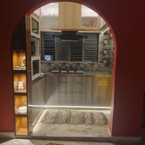 Kitchen Image of 1300 Sq.ft 3 BHK Apartment / Flat for sale in Airport Gate no. 1 Kolkata for Rs. 7000000