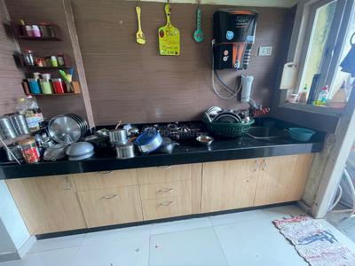 Kitchen Image of 1230 Sq.ft 2 BHK Apartment / Flat for sale in Iscon Flower, Ghuma Ahmedabad for Rs. 5500000