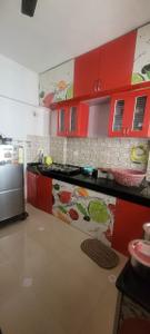 Kitchen Image of 670 Sq.ft 1 BHK Apartment / Flat for sale in Abhiman Associates Blithe Icon, Wagholi Pune for Rs. 4200000