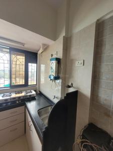 Kitchen Image of 300 Sq.ft 1 RK Apartment / Flat for rent in Lower Parel Mumbai for Rs. 40000