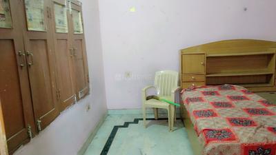 Bedroom Image of 500 Sq.ft 1 BHK Builder Floor for rent in LDA Colony Lucknow for Rs. 4000