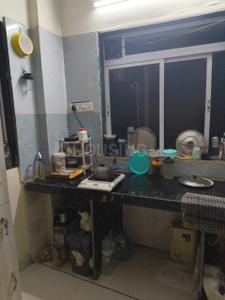 Kitchen Image of 350 Sq.ft 1 RK Apartment / Flat for rent in Andheri West Mumbai for Rs. 6500