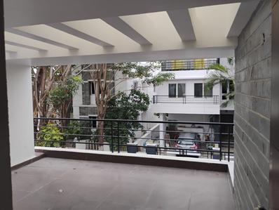 Balcony Image of 3400 Sq.ft 4 BHK Villa for rent in Sri Aditya Fort View, Puppalaguda Hyderabad for Rs. 75000