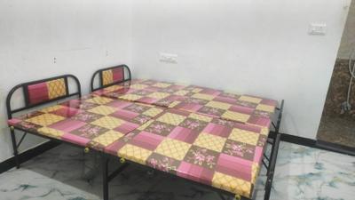 Bedroom Image of 450 Sq.ft 1 BHK Builder Floor for rent in Khempura Udaipur for Rs. 9000