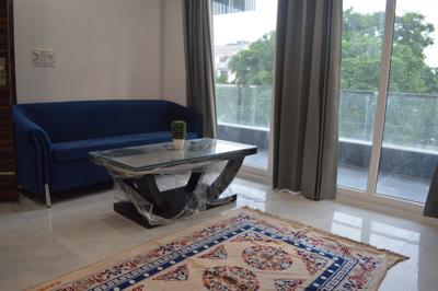 Living Room Image of 500 Sq.ft 1 RK Apartment / Flat for rent in Sector 46 Gurgaon for Rs. 22000