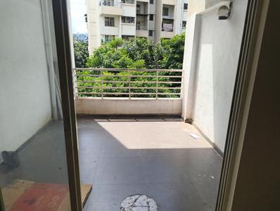Balcony Image of 1075 Sq.ft 2 BHK Apartment / Flat for rent in Mittal Sun Universe, Narhe Pune for Rs. 24100