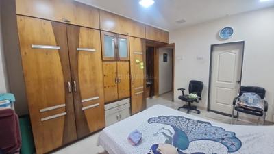Bedroom Image of 1550 Sq.ft 3 BHK Apartment / Flat for rent in Samarth Aangan, Andheri West Mumbai for Rs. 175000