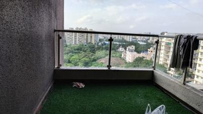 Balcony Image of 900 Sq.ft 2 BHK Apartment / Flat for rent in ARV New Town, Pisoli Pune for Rs. 24500