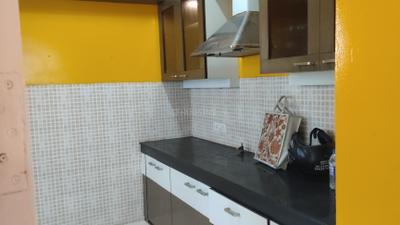 Kitchen Image of 2200 Sq.ft 3.5 BHK Apartment / Flat for rent in Unitech Uniworld City, New Town Kolkata for Rs. 46000