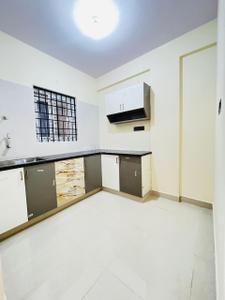 Kitchen Image of 650 Sq.ft 1 BHK Apartment / Flat for rent in Sai Sannidhi Apartment , Banaswadi Bengaluru for Rs. 30000