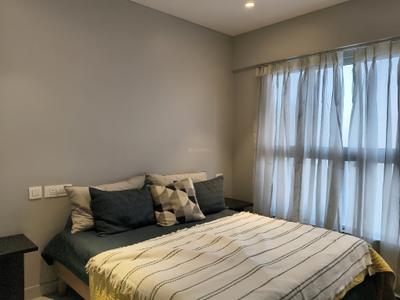 Bedroom Image of 1380 Sq.ft 3 BHK Apartment / Flat for rent in Omkar Veda Exclusive, Parel Mumbai for Rs. 180000