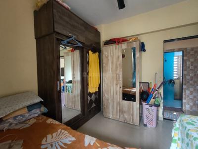 Bedroom Image of 900 Sq.ft 2 BHK Apartment / Flat for rent in Mangala Mayurs Nature Glory, Kalwa Thane for Rs. 35000