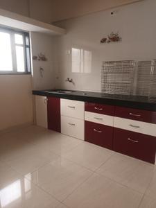 Kitchen Image of 700 Sq.ft 1 BHK Apartment / Flat for rent in Ganga Garden, Mundhwa Pune for Rs. 20000