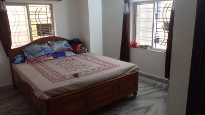 Bedroom Image of 806 Sq.ft 2 BHK Apartment / Flat for rent in Nagerbazar Kolkata for Rs. 13500
