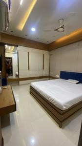 Bedroom Image of 1575 Sq.ft 3 BHK Apartment / Flat for sale in Himalaya and Mainland Pinnacle Block A To D, Tragad Ahmedabad for Rs. 8500000