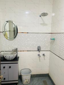 Bathroom Image of 800 Sq.ft 2 BHK Builder Floor for sale in Vishnu Garden New Delhi for Rs. 8500000