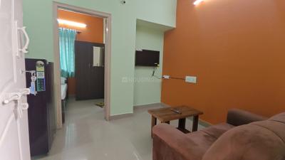 Living Room Image of 550 Sq.ft 1 BHK Apartment / Flat for rent in Rayasandra Bengaluru for Rs. 17000