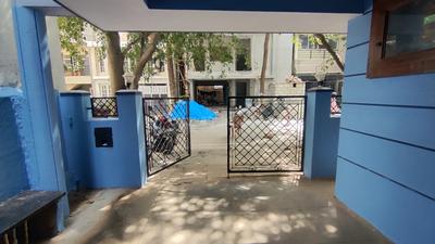 Main Entrance Image of 1200 Sq.ft 3 BHK Independent House for rent in Sahakara Nagar Bengaluru for Rs. 30000