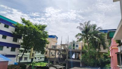 Balcony Image of 790 Sq.ft 2 BHK Apartment / Flat for sale in Keshtopur Kolkata for Rs. 2900000