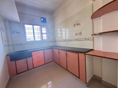 Kitchen Image of 1100 Sq.ft 2 BHK Builder Floor for rent in Kaggadasapura Bengaluru for Rs. 28000