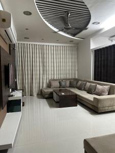 Hall Image of 2115 Sq.ft 3 BHK Apartment / Flat for rent in Gala Aria, South Bopal Ahmedabad for Rs. 35000