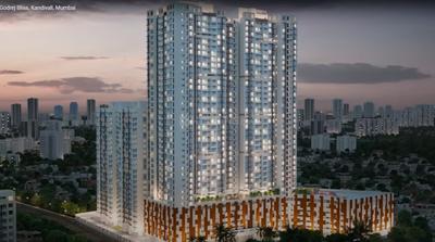 Brochure Image of 1080 Sq.ft 3 BHK Apartment / Flat for sale in Godrej Bliss, Kandivali East Mumbai for Rs. 28600000